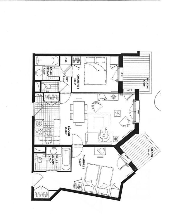 Arc 1950 Appartement 716 Manoir De Savoie Les Arcs  Ngoại thất bức ảnh